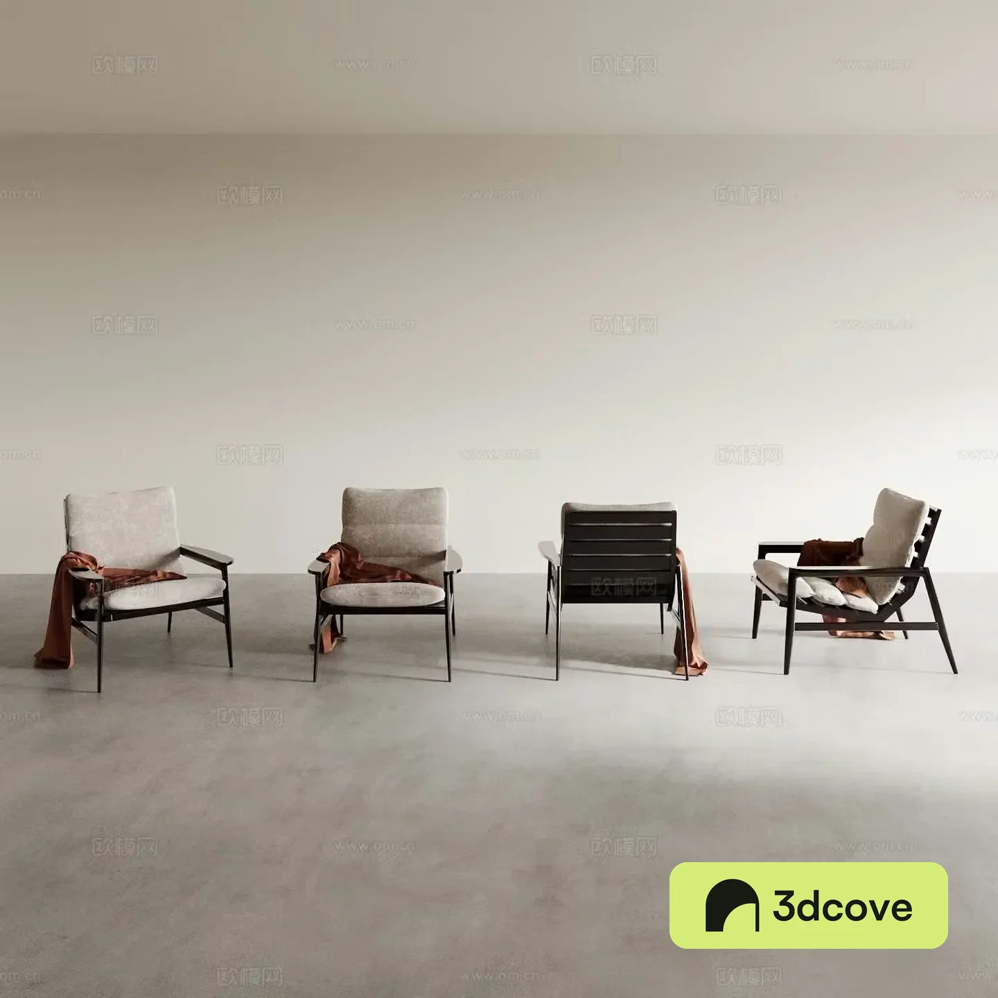 Modern dining chair tea chair leisure chair