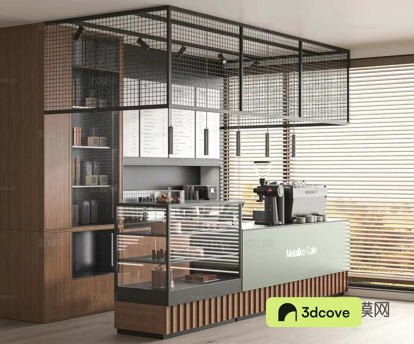 Modern cafe