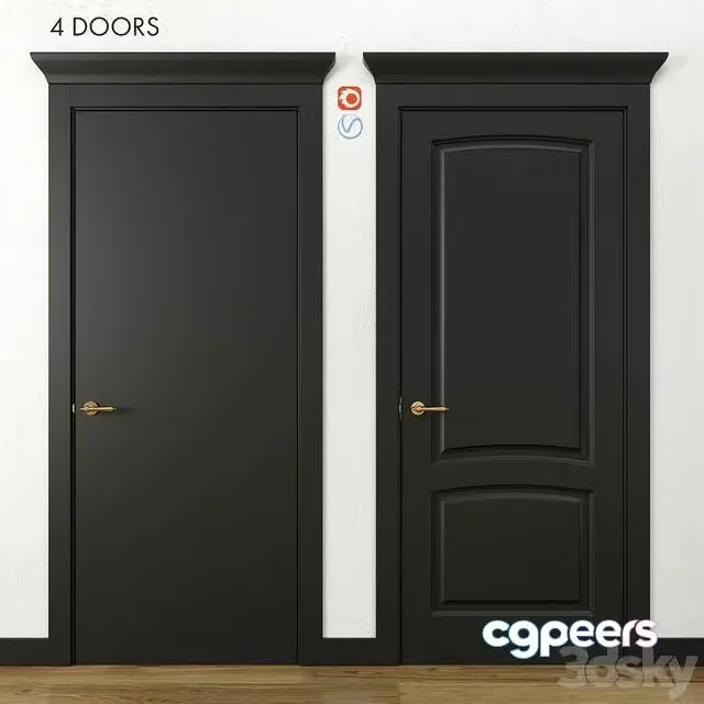 3ds Max Free – Doors Volkhovets Galant part 3