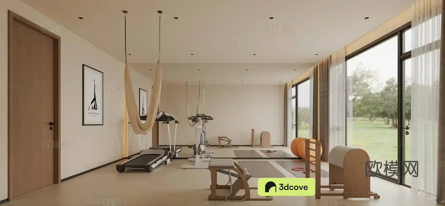 Modern gym