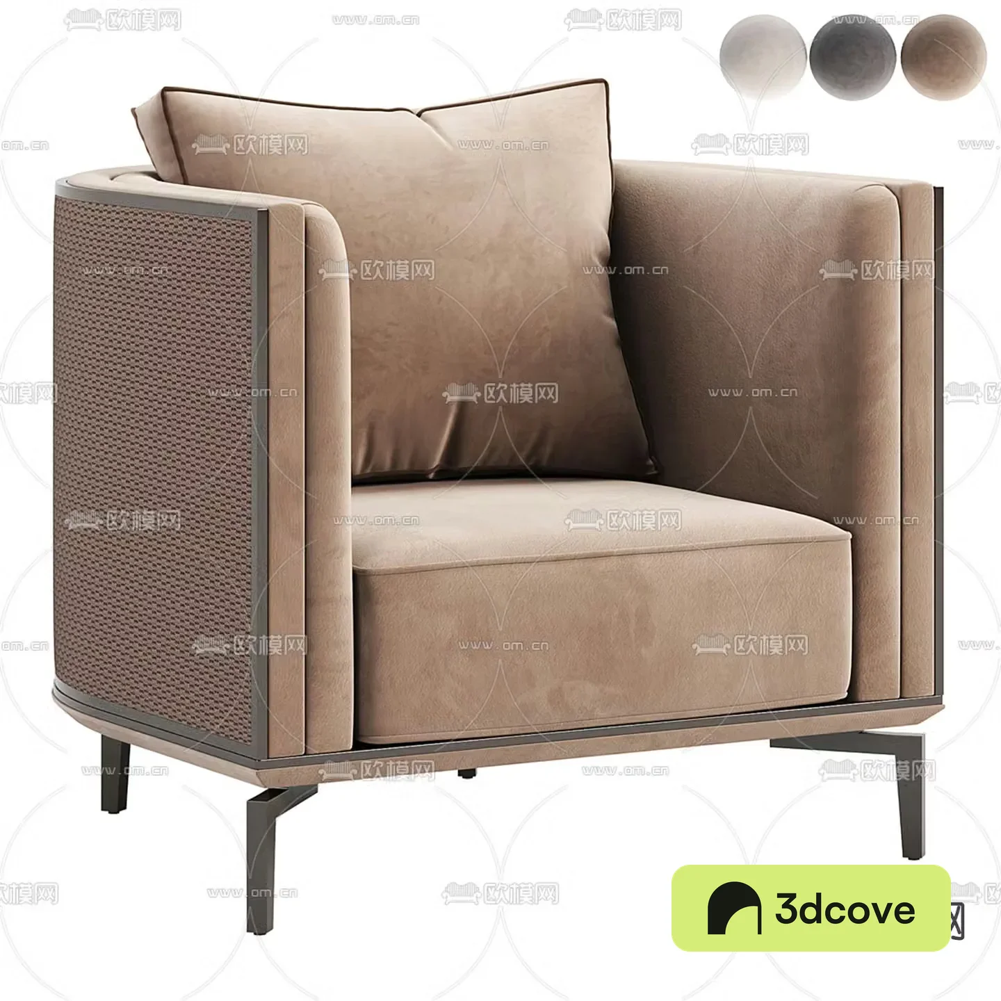 Visionnaire single sofa casual sofa