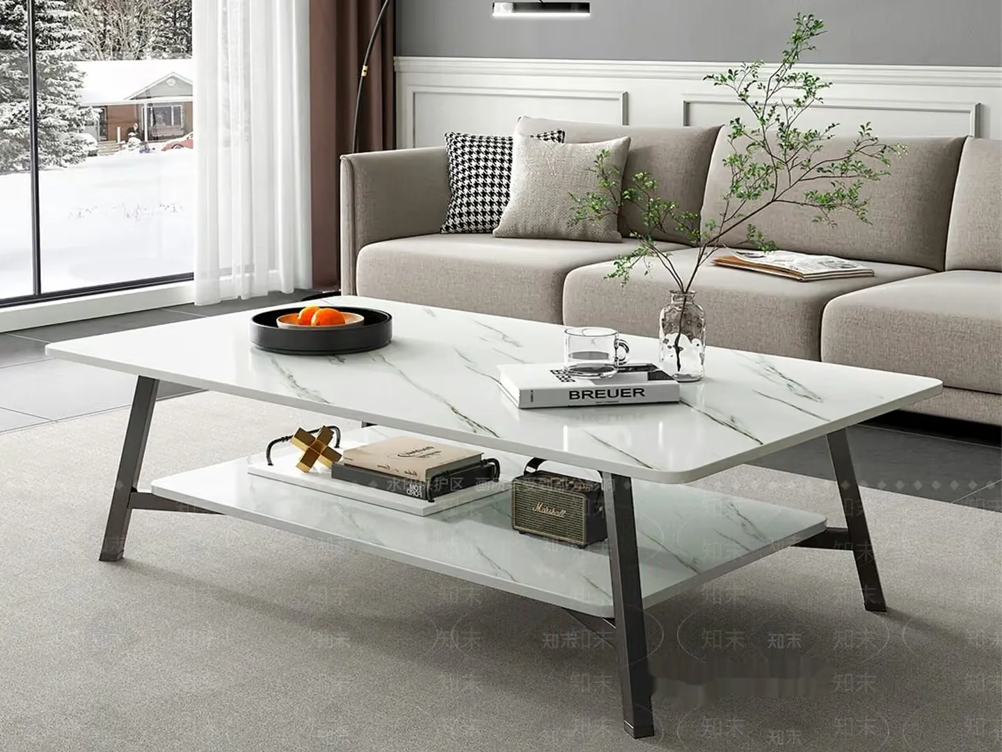Modern Living Room 3D Model – 18611 – VRAY Render