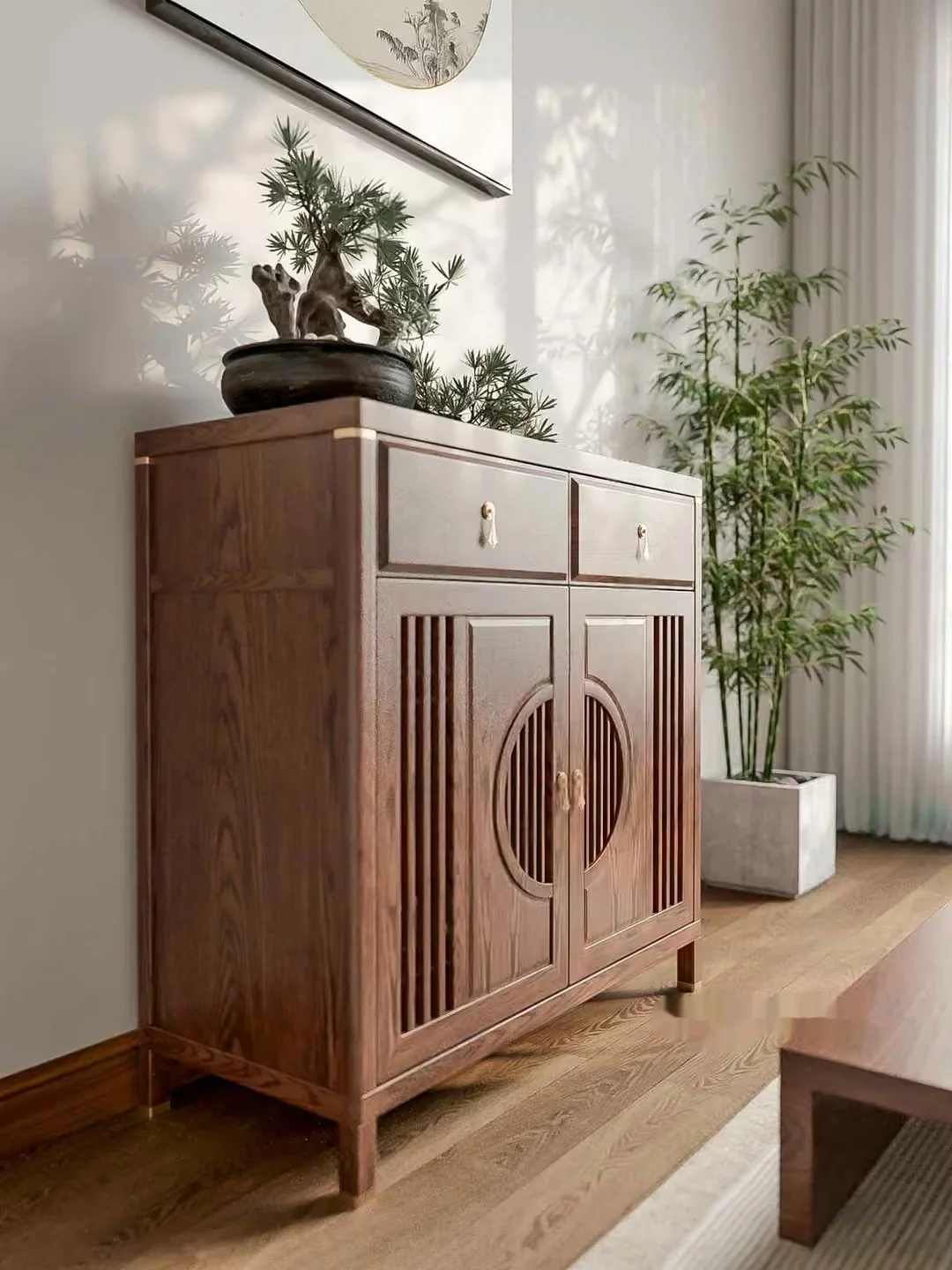 Wooden Cabinet 3D Model – 3525 – VRAY Render