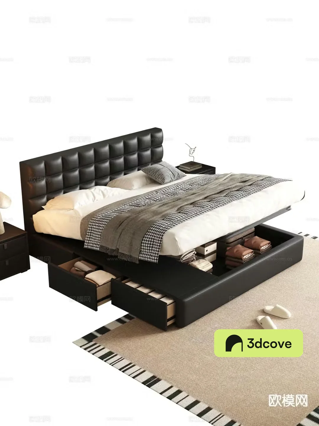 Italian double bed