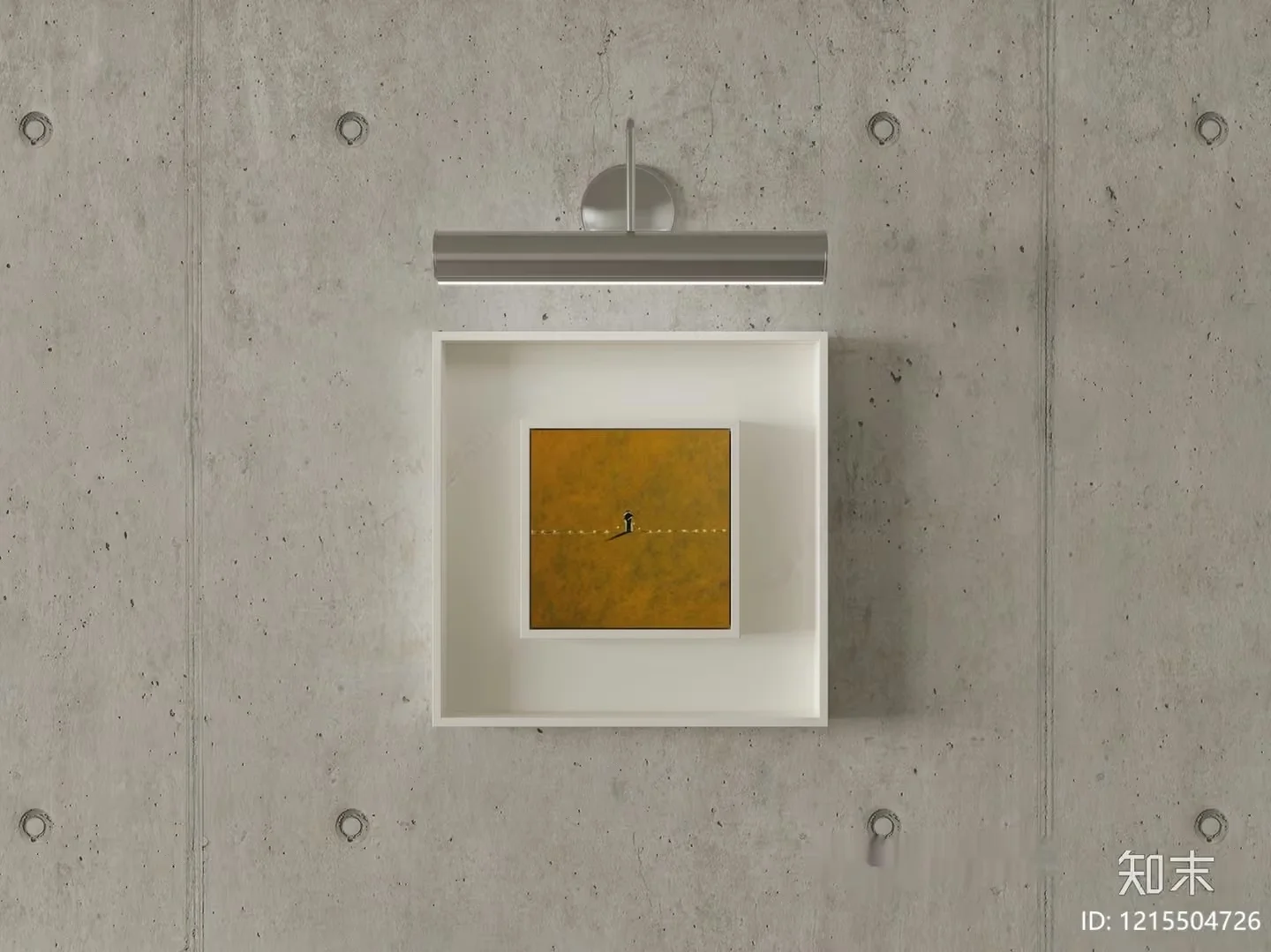 Gold Light Fixture 3D Model – 11609 – VRAY Render
