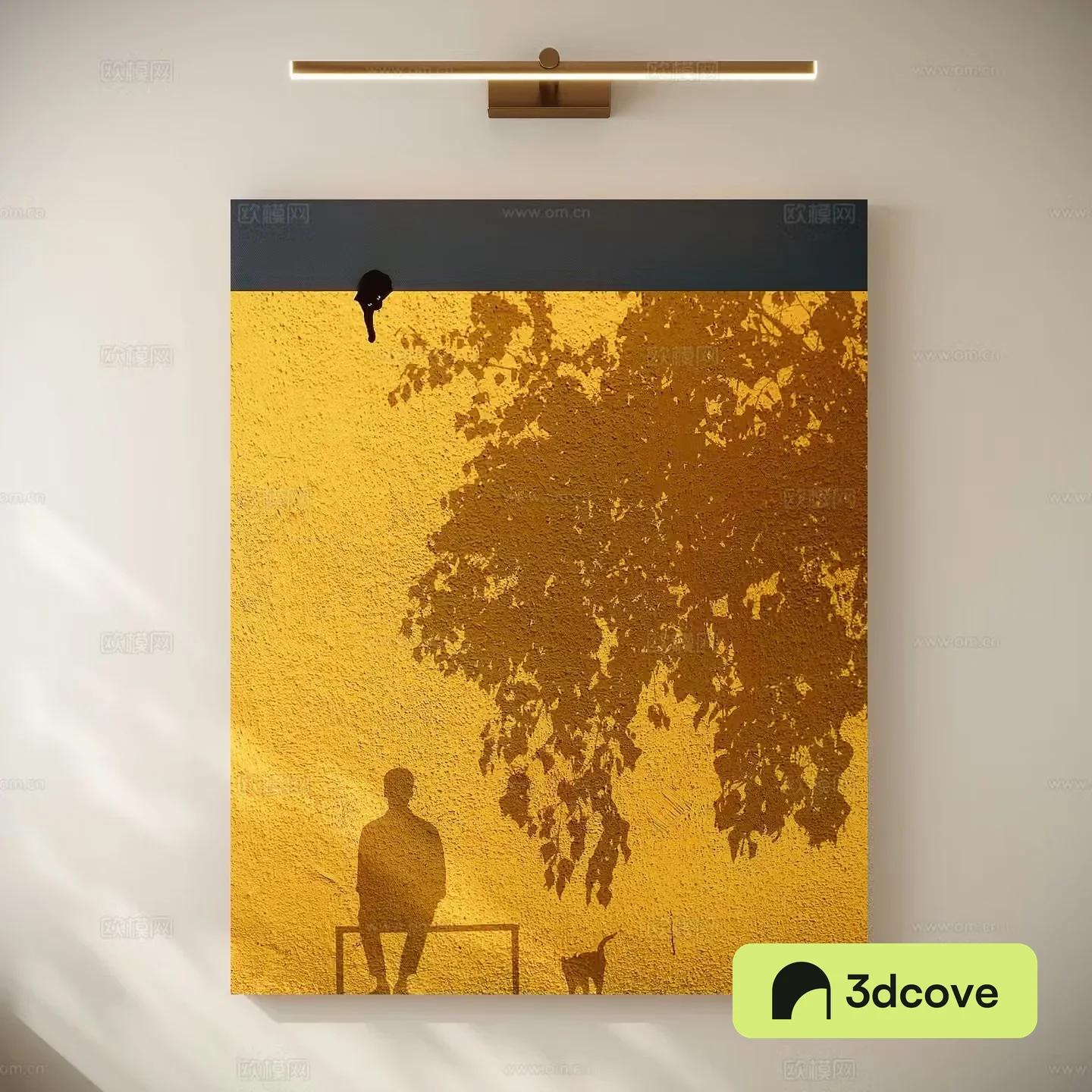 Modern art painting decorative painting
