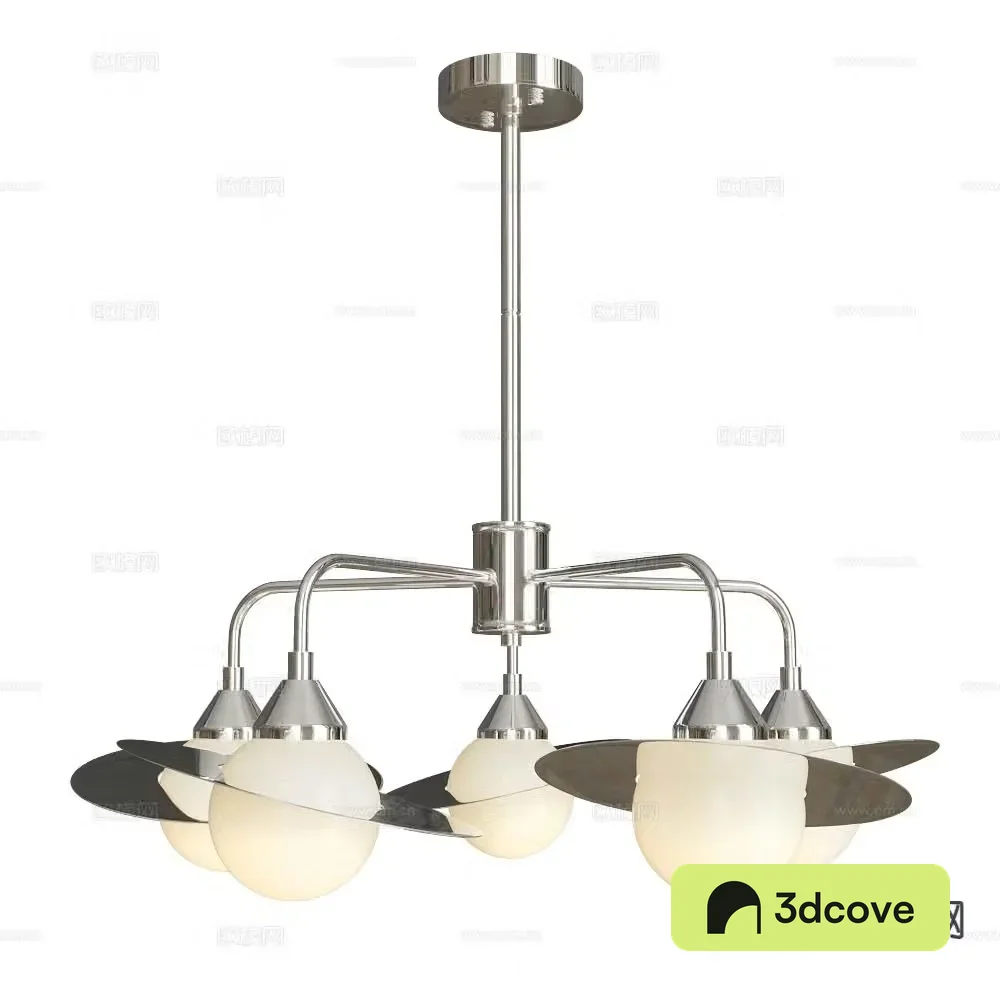 Stilfort modern multi-head chandelier