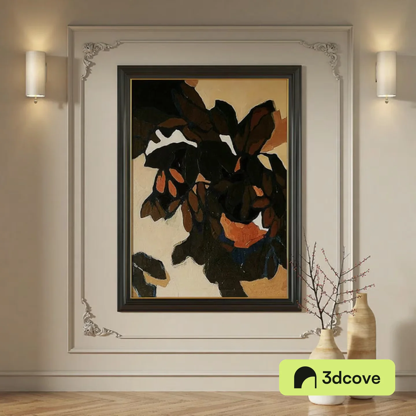 A Framed Painting