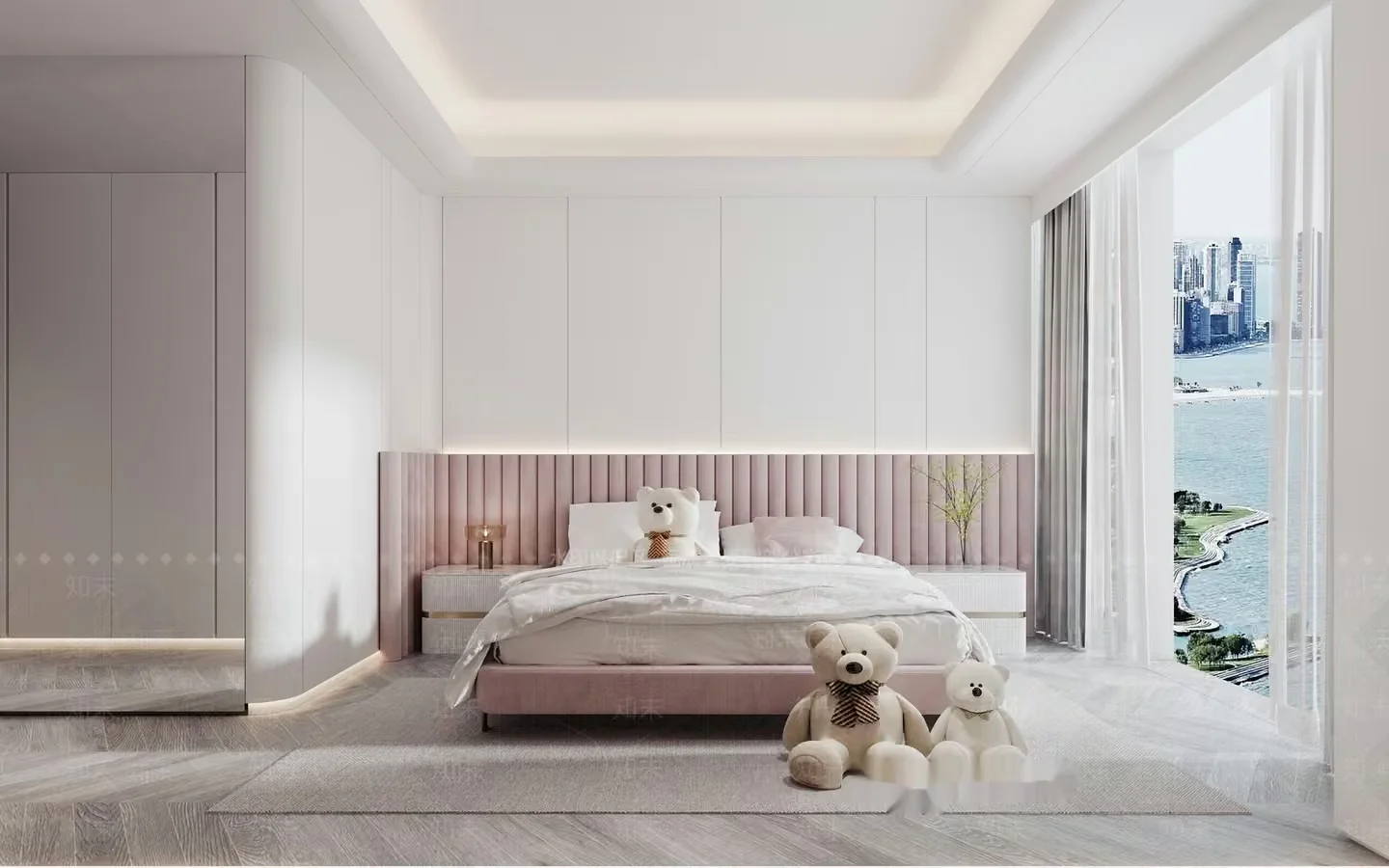 Cozy Bedroom 3D Model – 11188 – VRAY Render