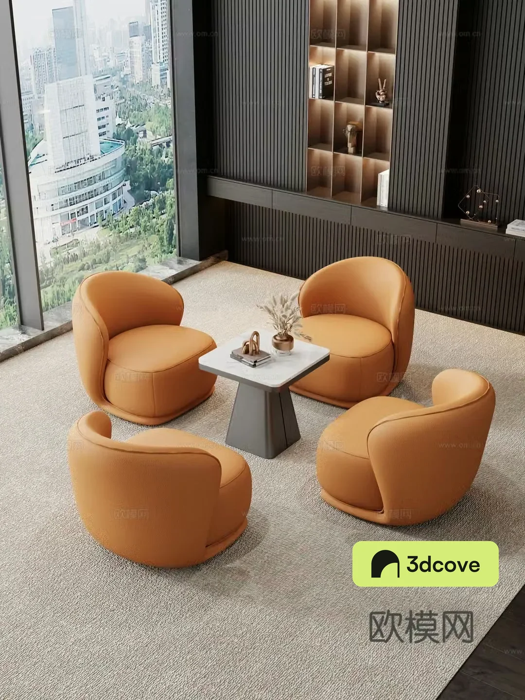 Sofa combination Sofa coffee table Casual sofa