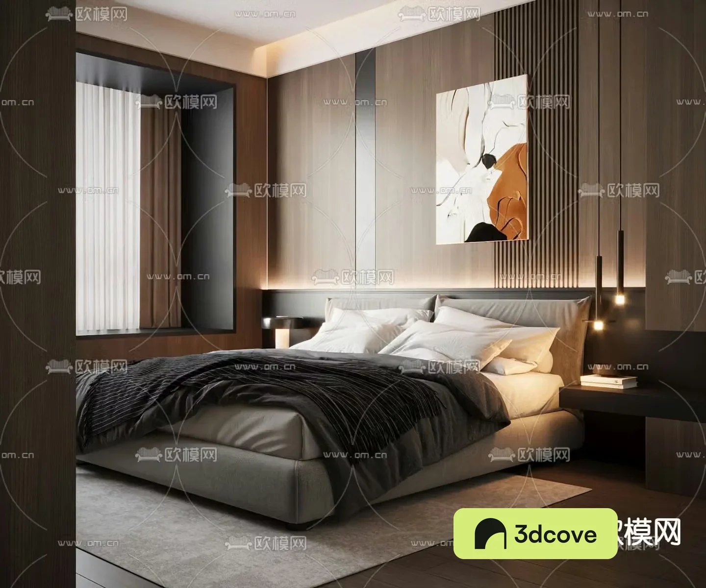 Italian double bed