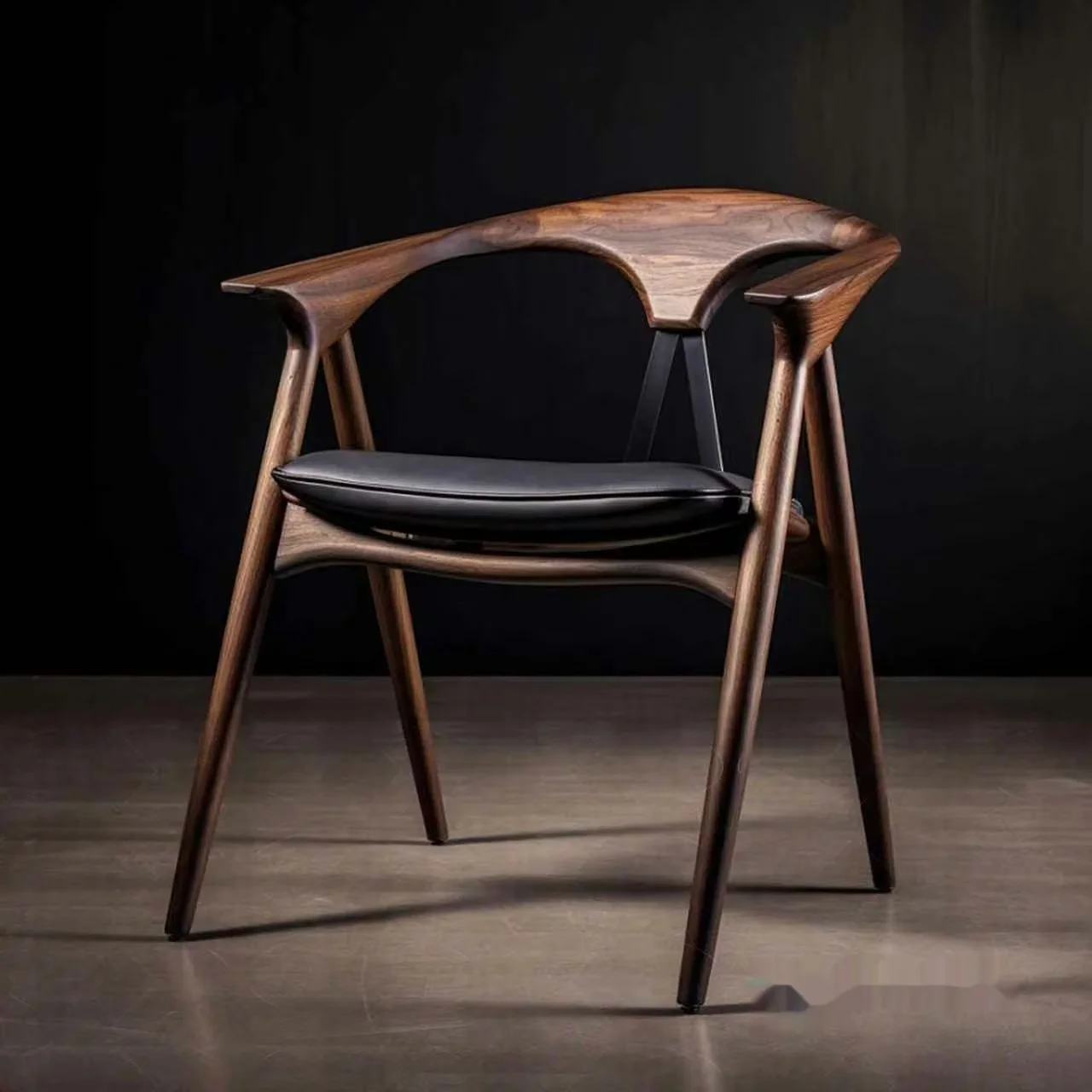 Wooden Chair 3D Model – 1667 – VRAY Render