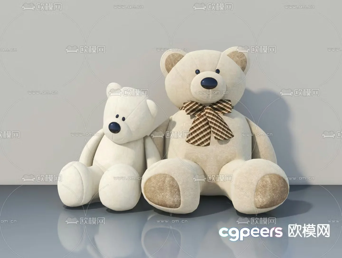 Bear doll 3d model