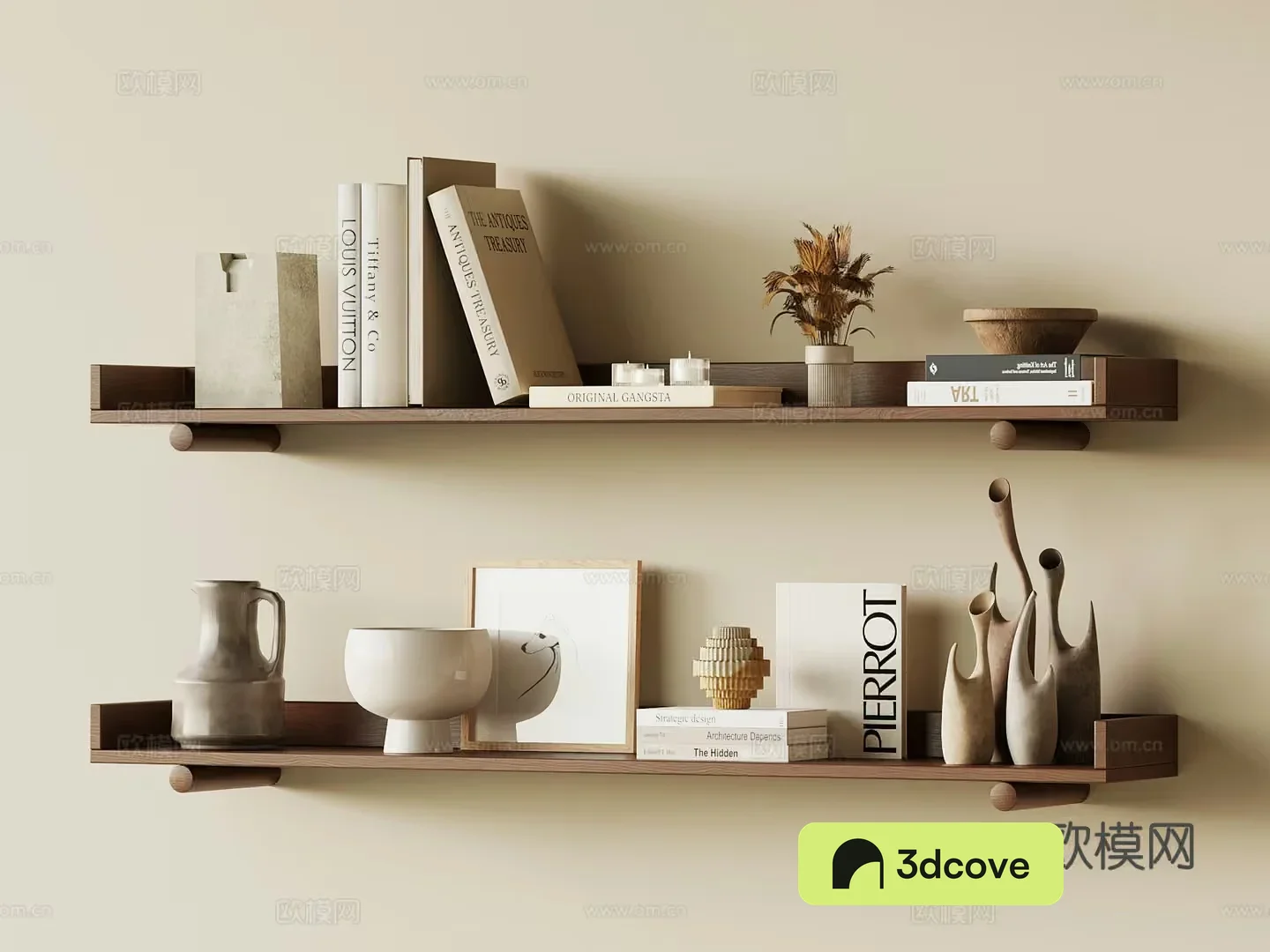 Modern Wooden Shelves