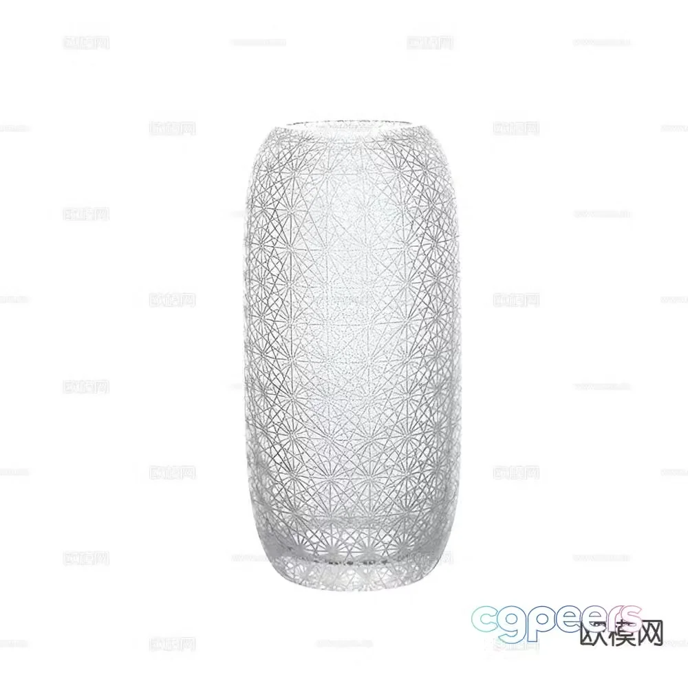 Rückl vase vessel 3d model