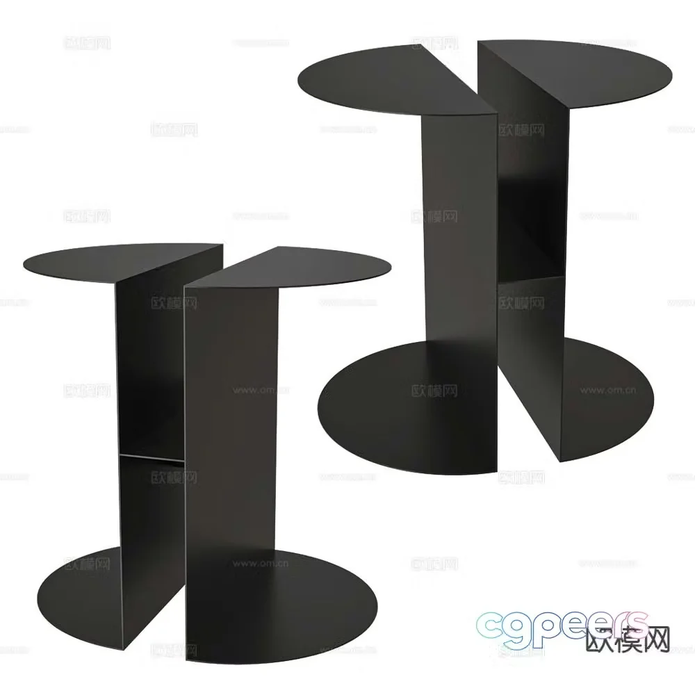 Sgib side table corner table table table 3d model