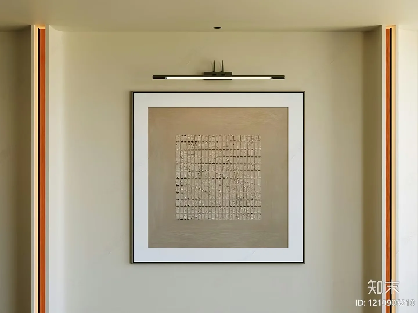 Modern Artwork 3D Model – 10940 – VRAY Render