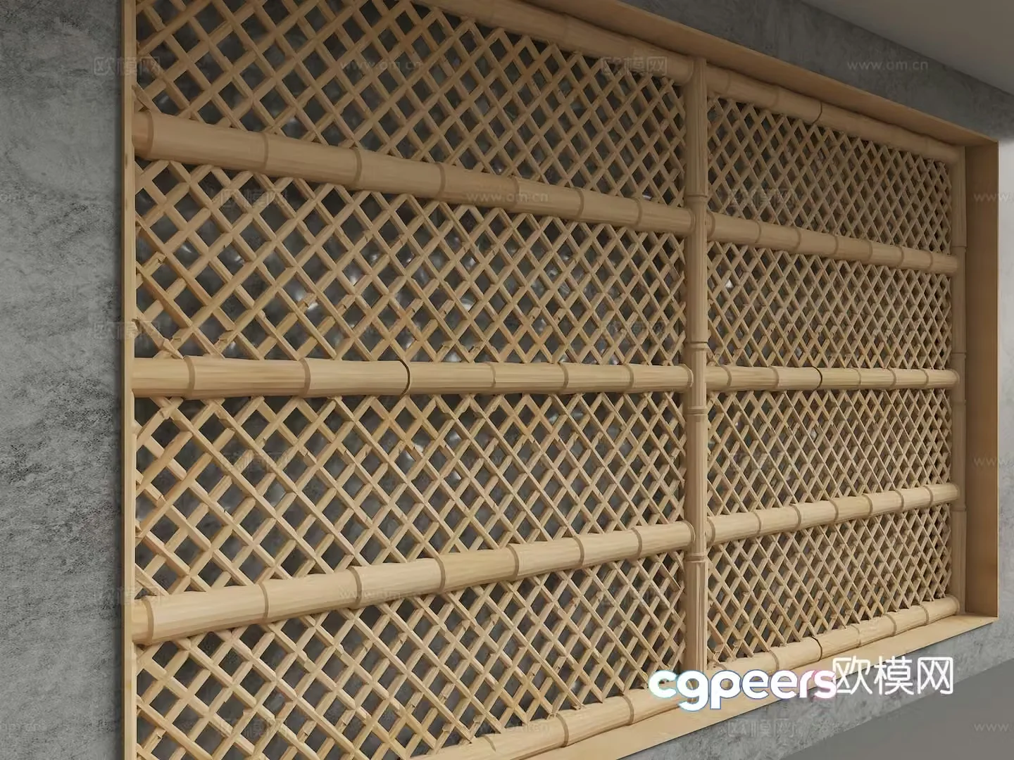 Modern partition 3d model