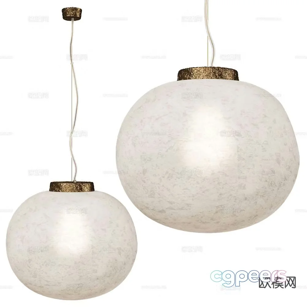 Patrizia Volpato wabi-sabi chandelier 3d model