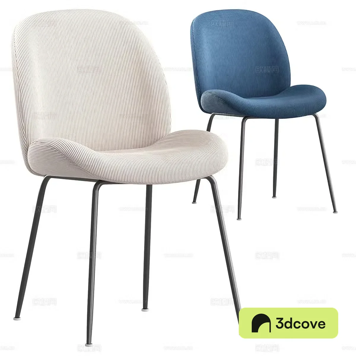Modern minimalist Beetle StoolGroup chair