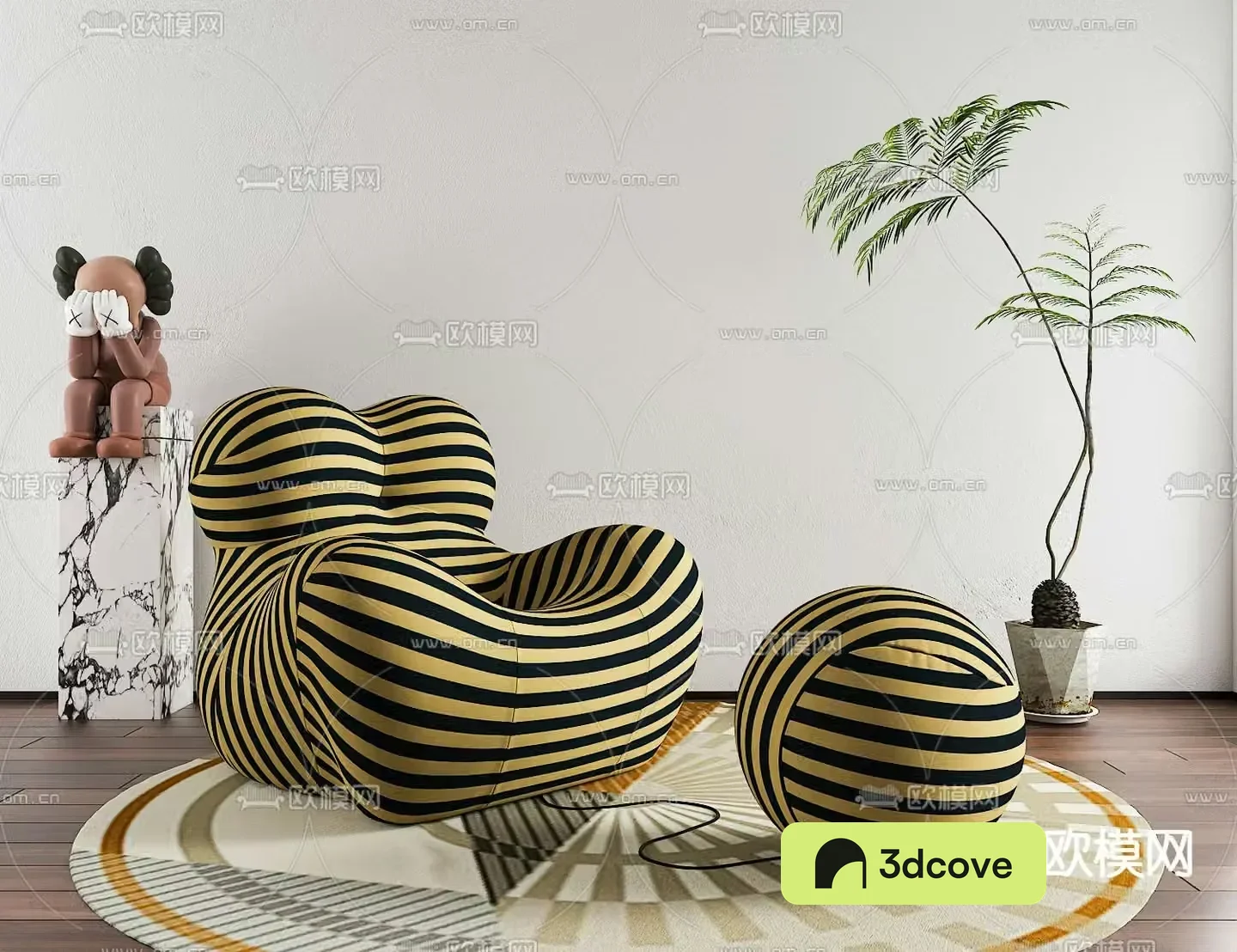 Modern lazy sofa mother’s arms sofa