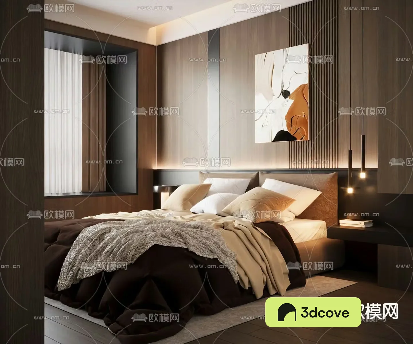Italian double bed