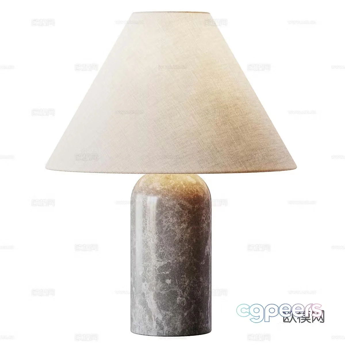 Wasabi Fengteng lamp Decorative table lamp Bedside table lamp Chinese table lamp Tea room table lamp Paper table lamp 3D model