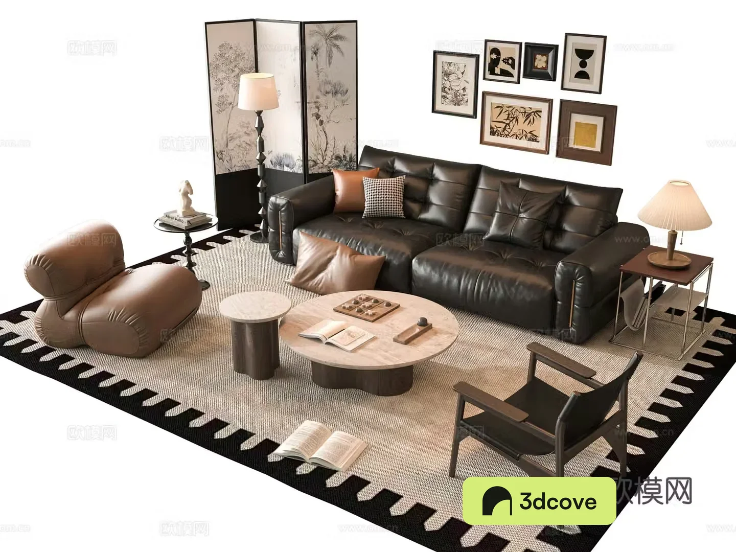 French sofa combination