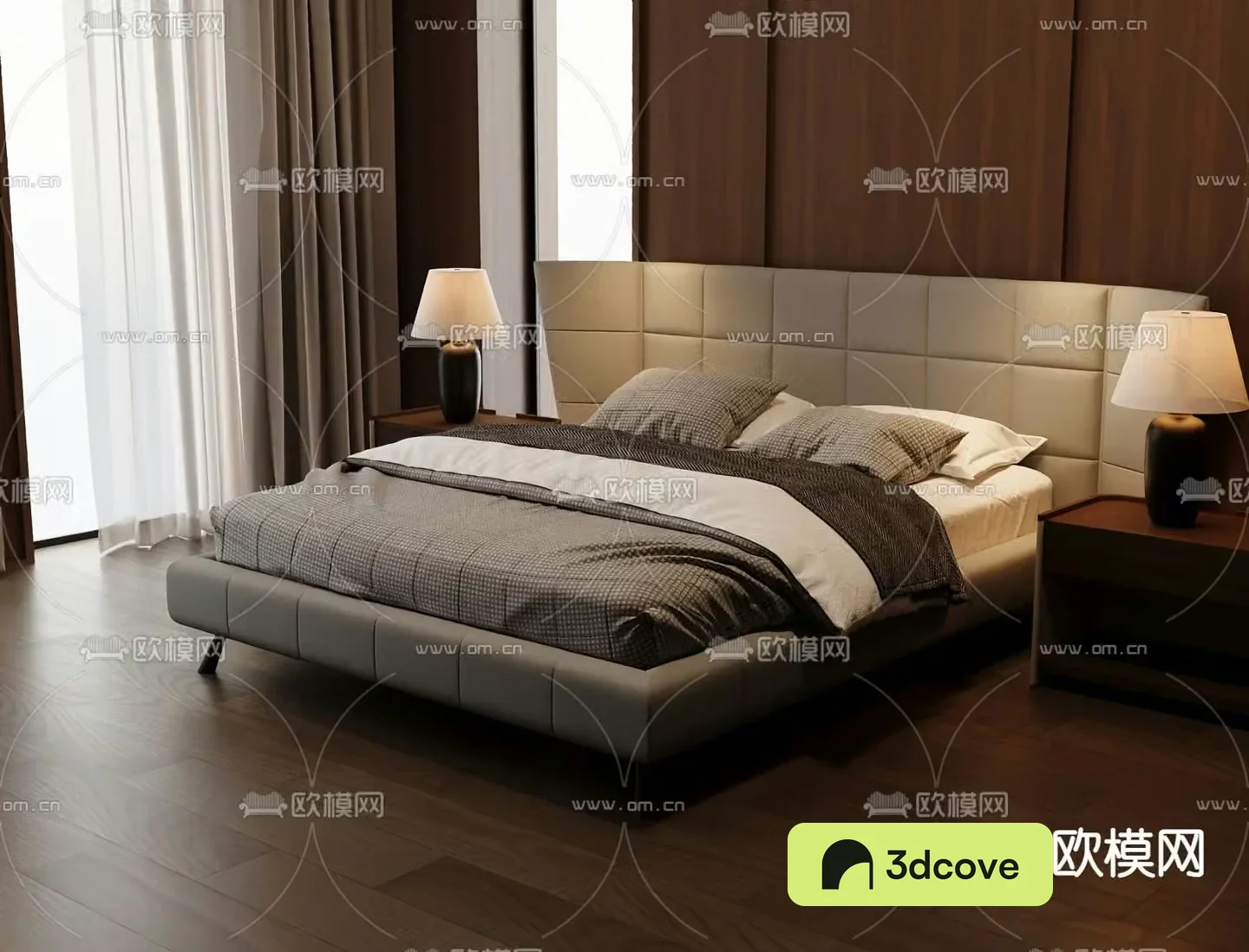 Italian double bed