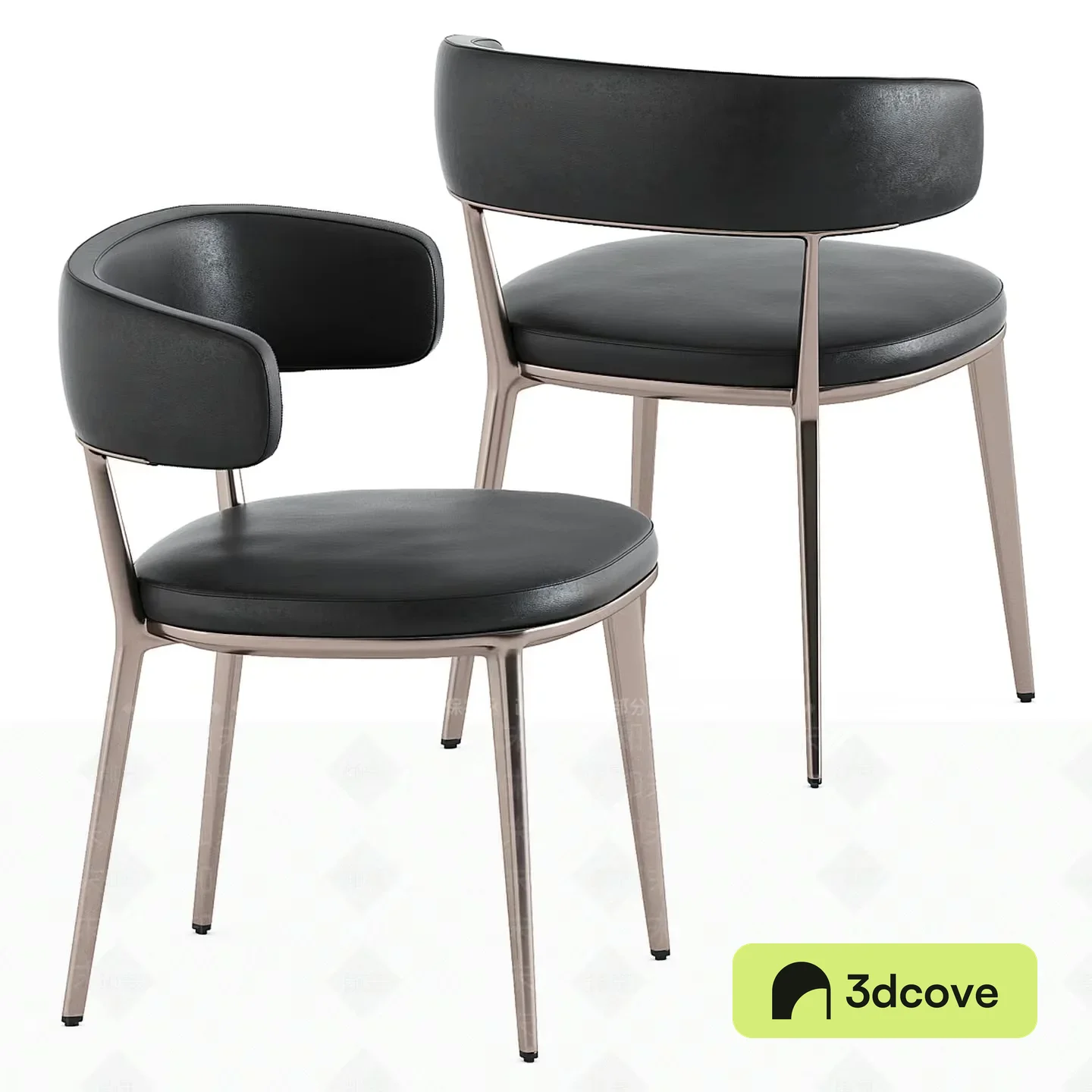 Modern Black Chairs