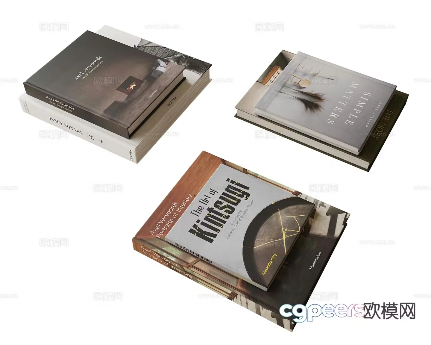 book book book 3d model