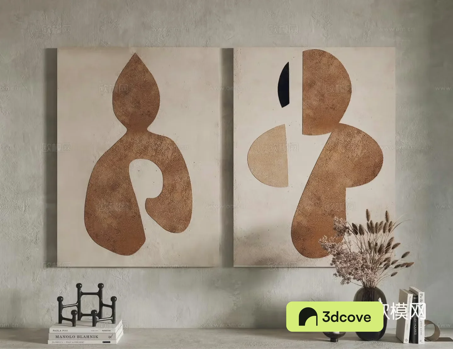 Modern decorative painting hanging painting