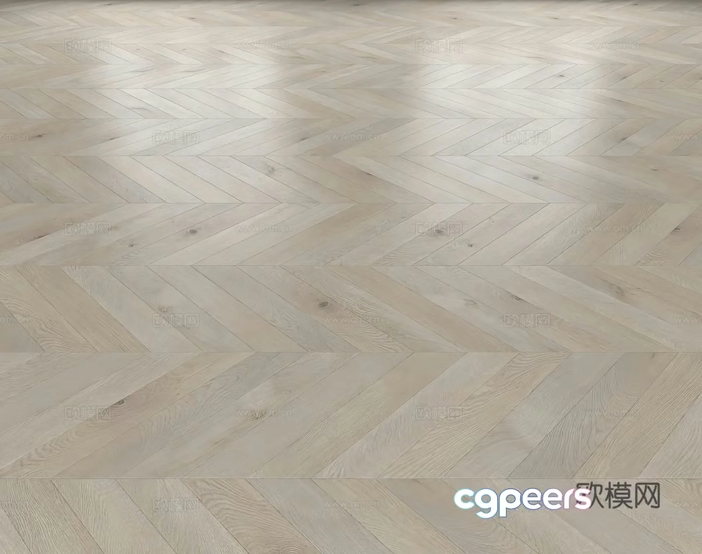 Fish bone wood flooring light wood flooring antique wood flooring 3d model