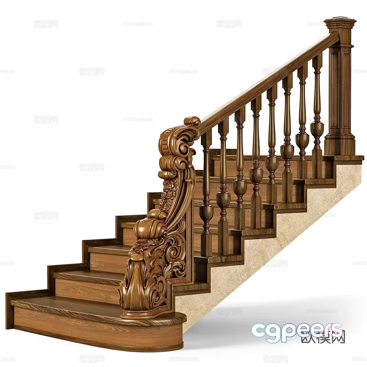 Stair 3d model