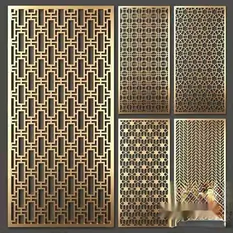 Geometric Wall Decor 3D Model – 1736 – CORONA Render