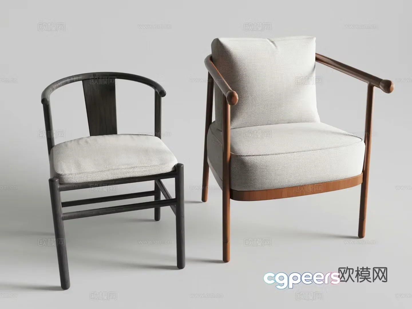 New Chinese chair 3d model