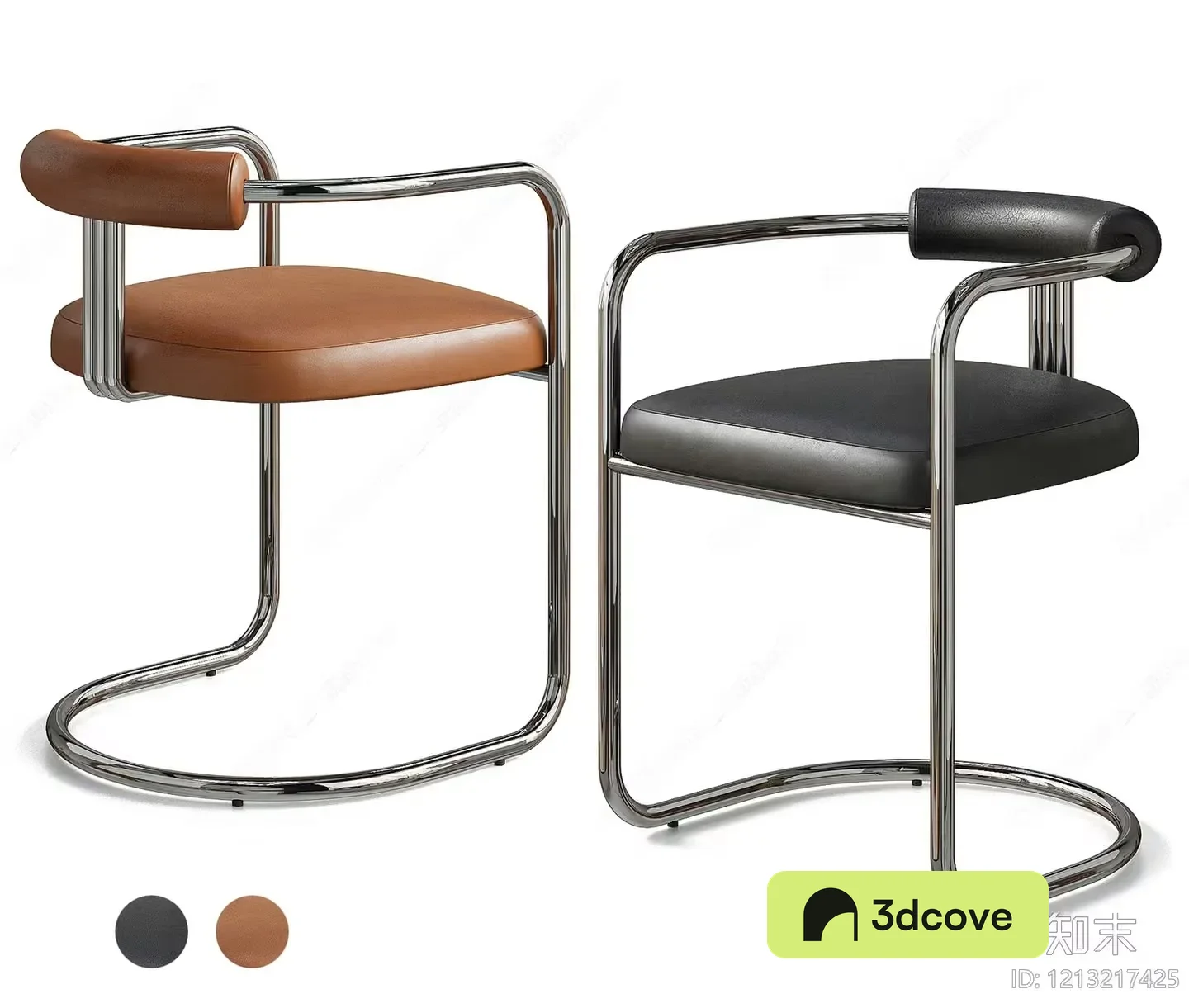 Brown And Black Chair