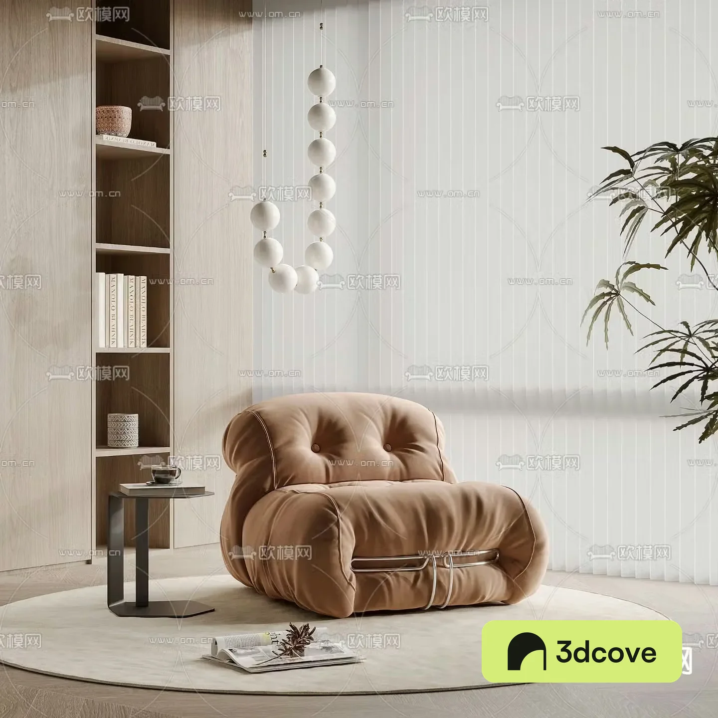 Beanbag single sofa
