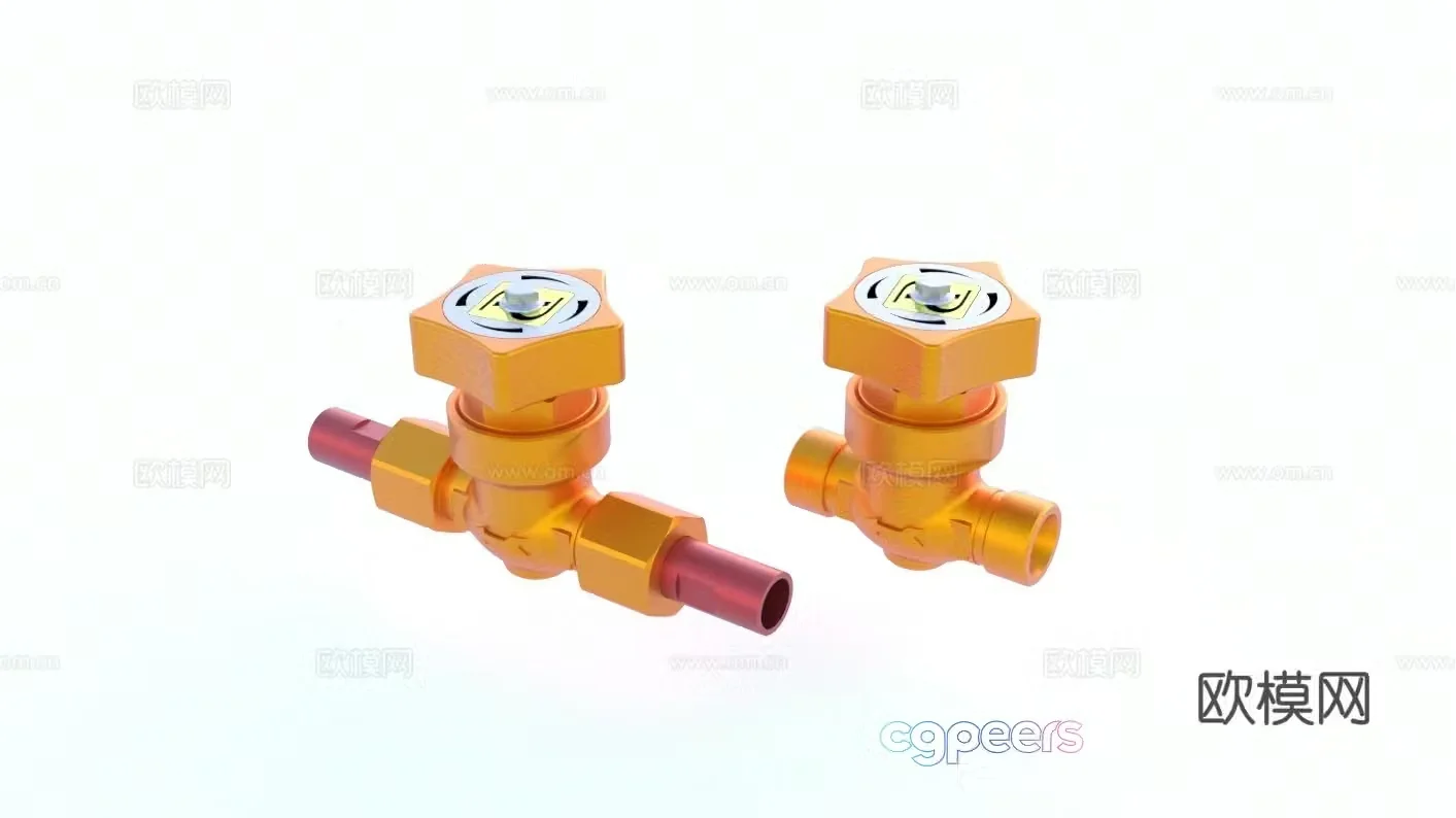 Valve Ball Valve Solenoid Valve Diaphragm Valve Electric Valve Butterfly Valve Gate Valve Manual Valve 3D Model