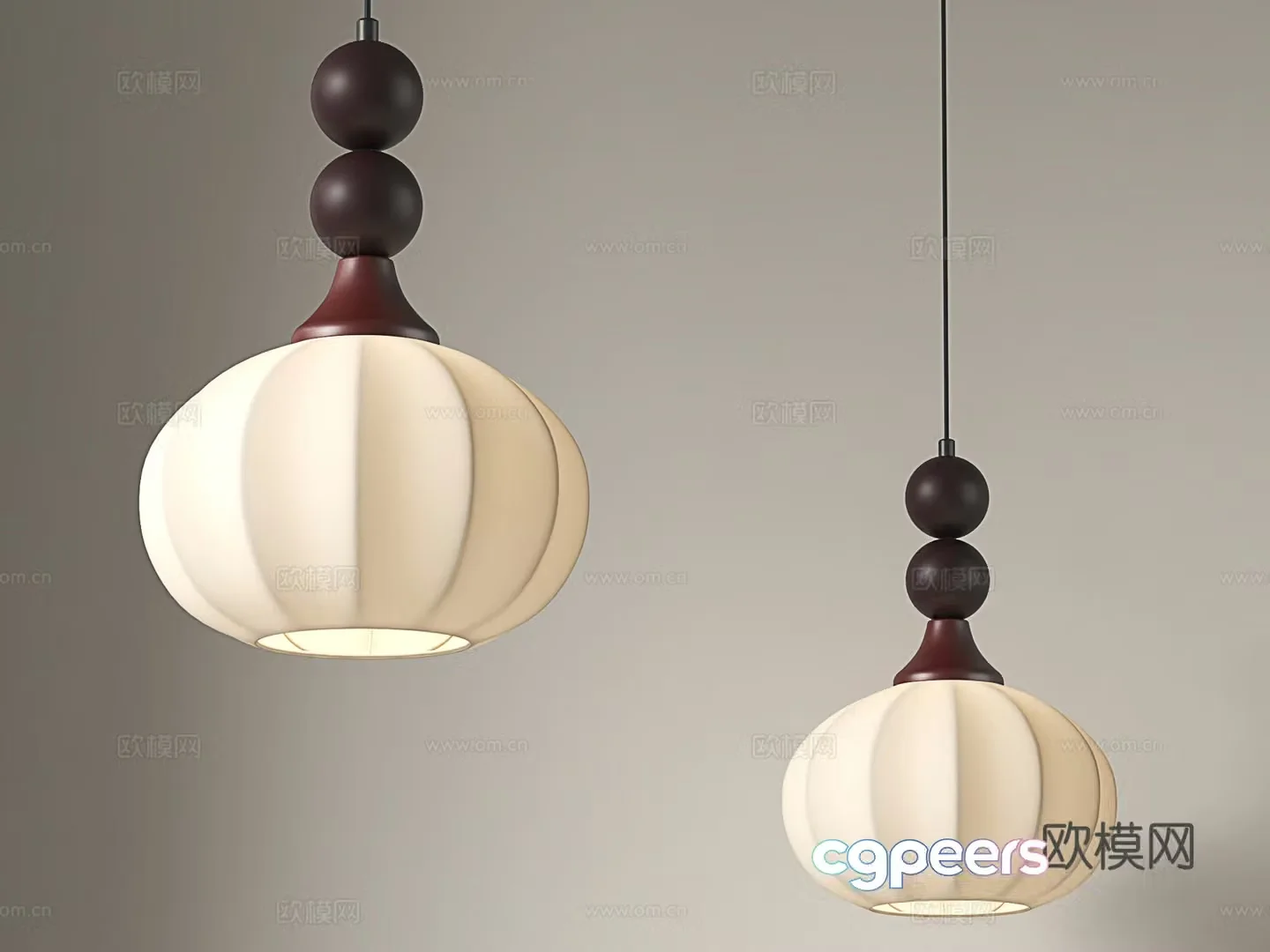 3D model of medieval style chandelier