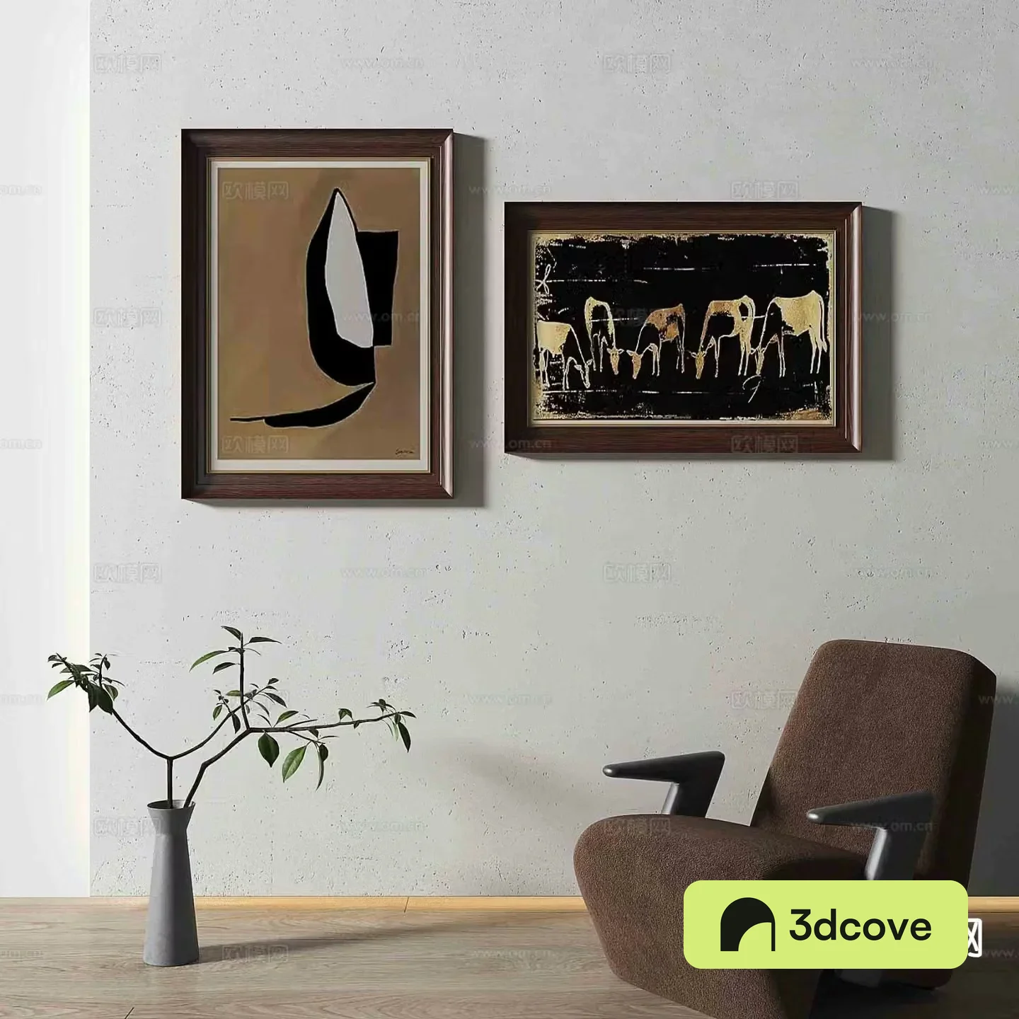 Simple European decorative painting art painting hanging painting