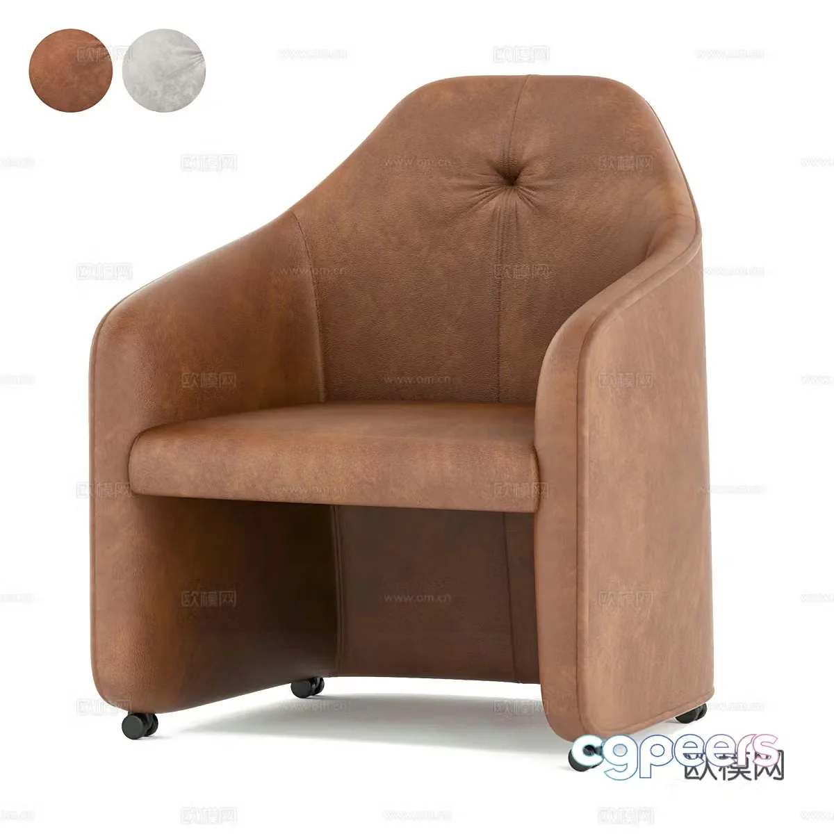 DS 279 Armchair 3d Model