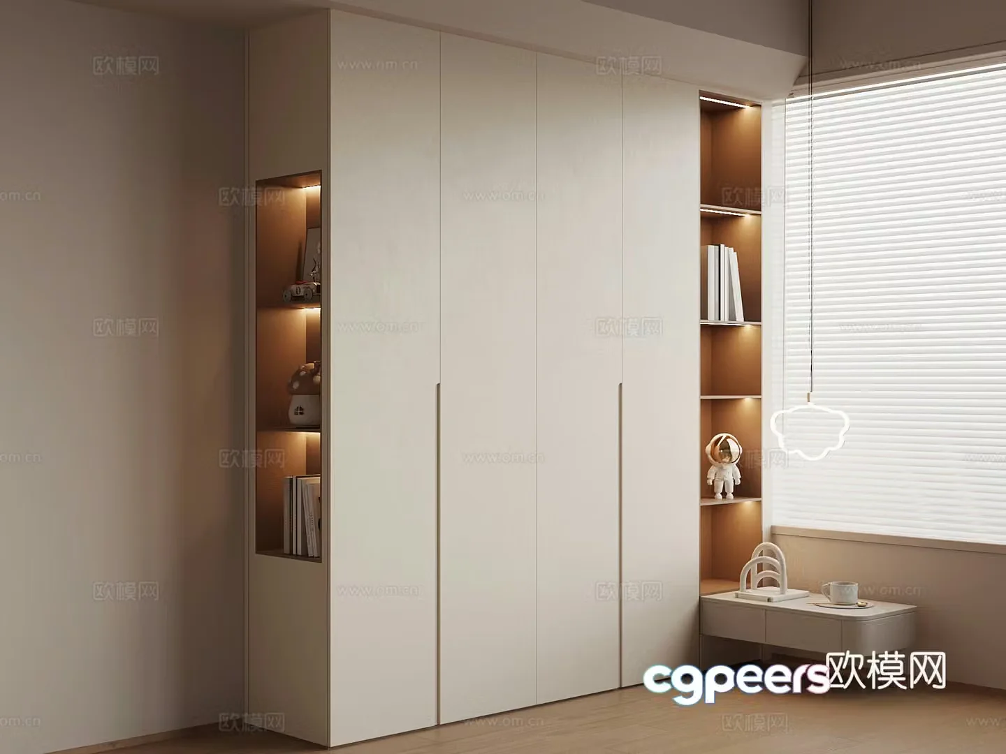 Wardrobe Modern Wardrobe 3d Model