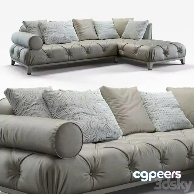 3ds Max Free – Sofa Giorgio Collection, Masami