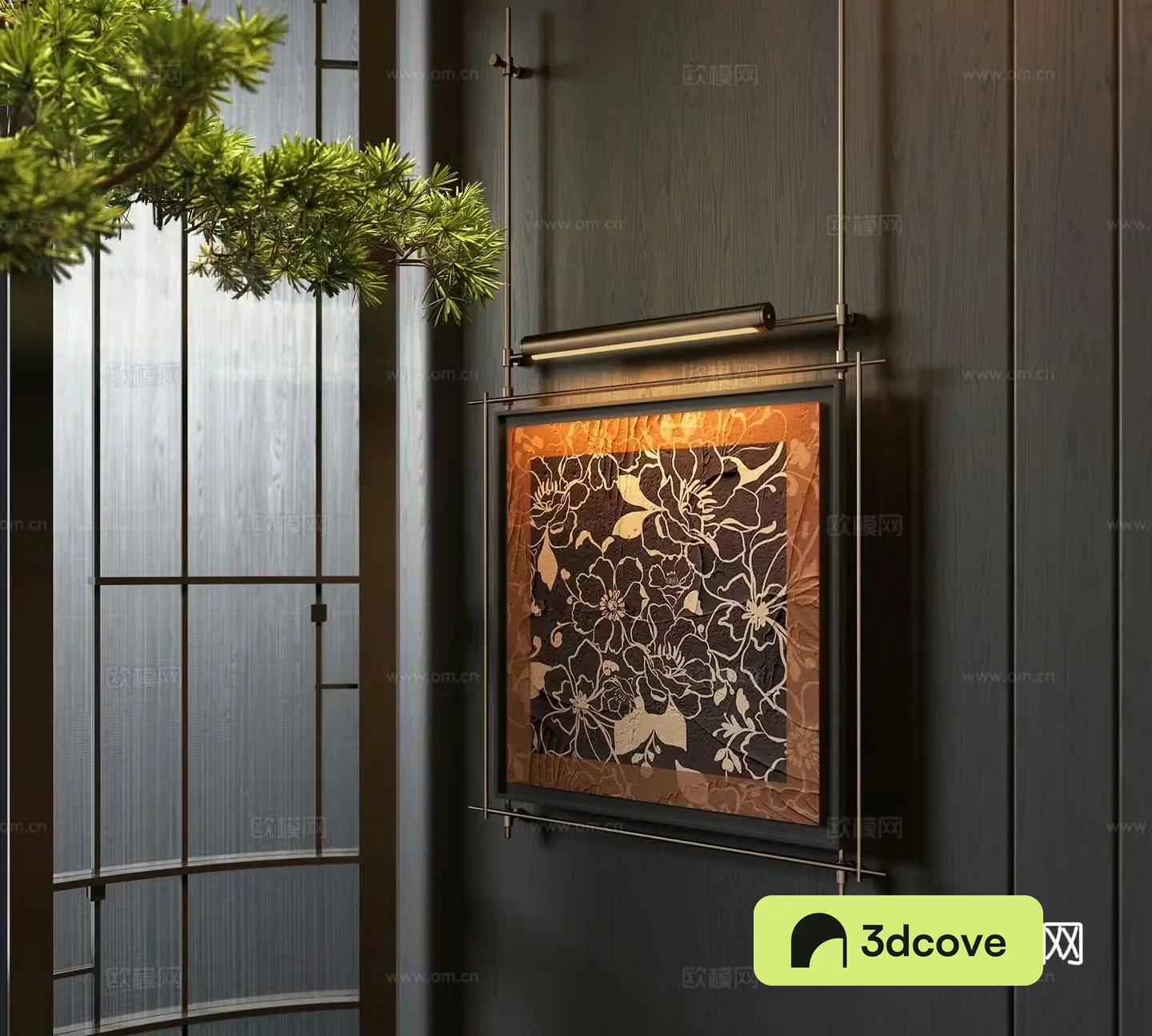 French decorative painting retro painting hanging painting