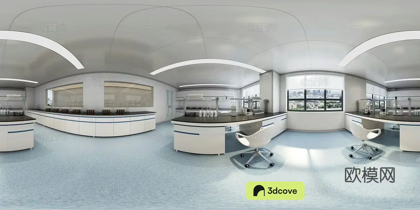 Modern laboratory cr panoramic