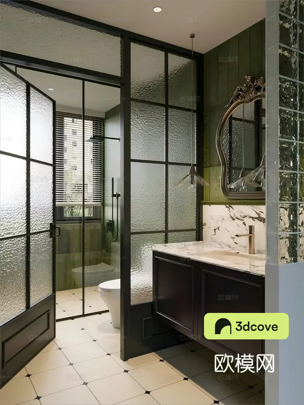 French bathroom