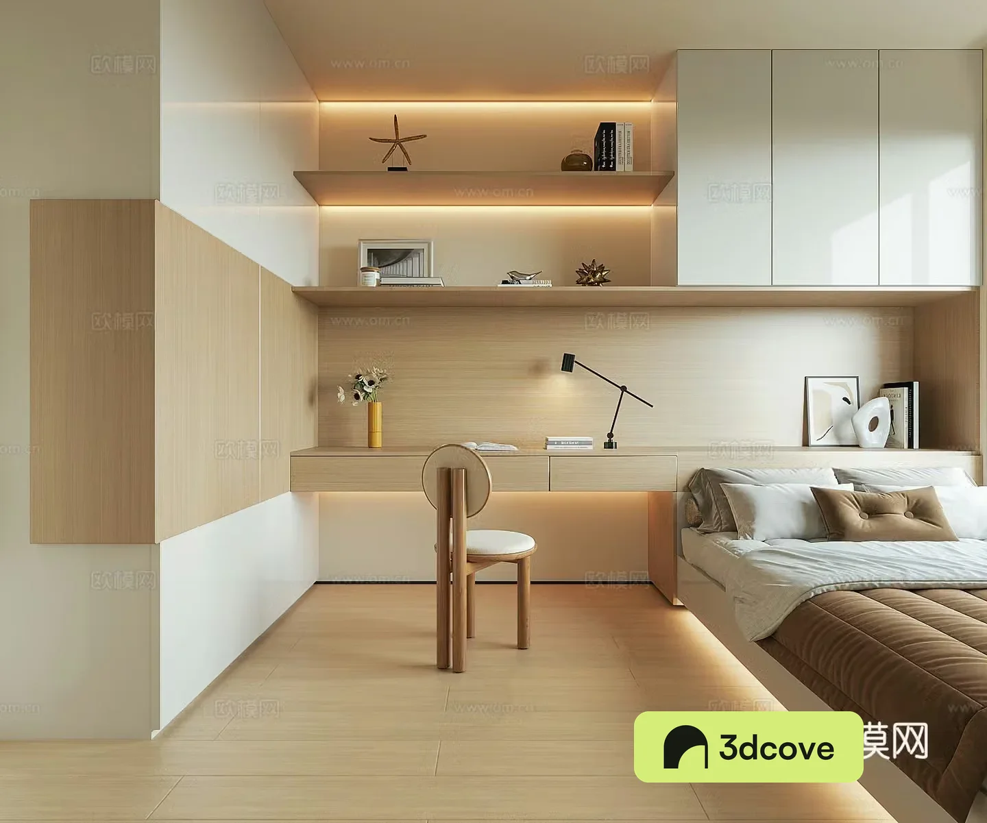 Modern tatami bedroom