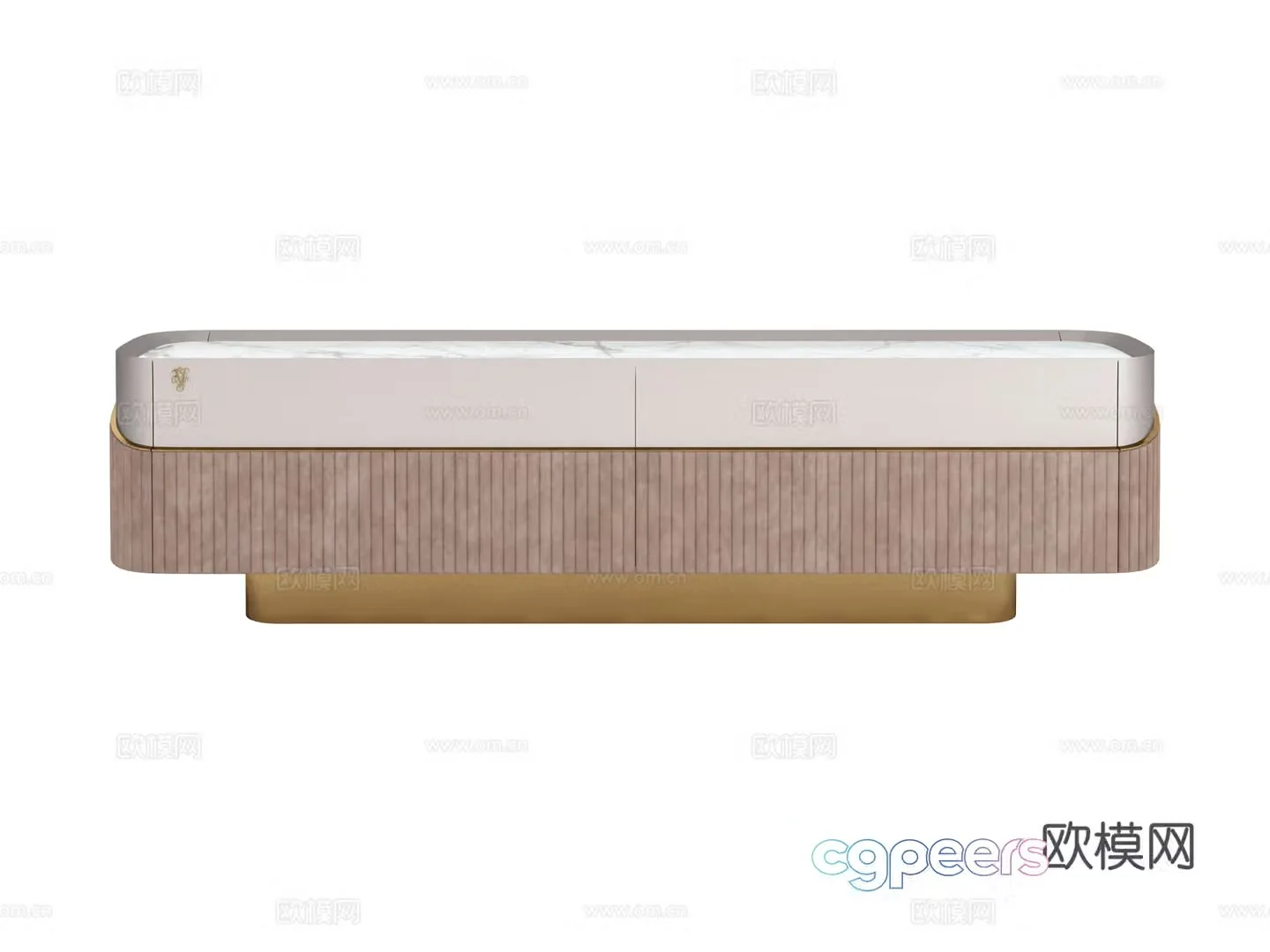 visionnaire entrance cabinet 3d model