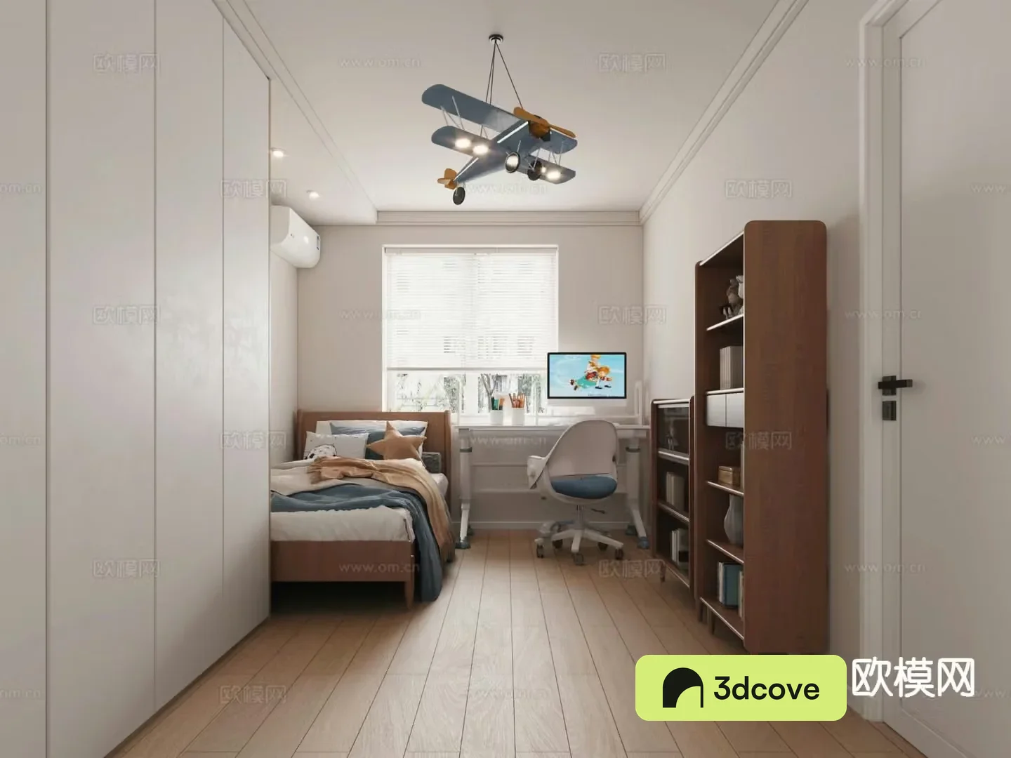 Modern children’s room boy’s room kid’s room